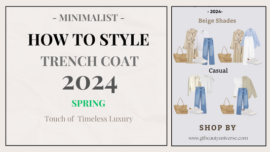 spring 2024 fashion, how to style trench coat, fashion trends 2024, spring collection, minimalist capsule wardrobe